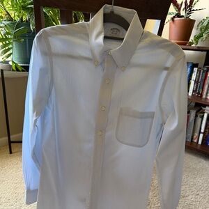 Blue & White Stripped Dress Shirt. Great Condition